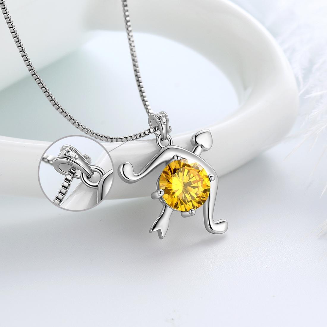 Zodiac Charm And Birthstone Jewelry Making Bundle Set In Silver