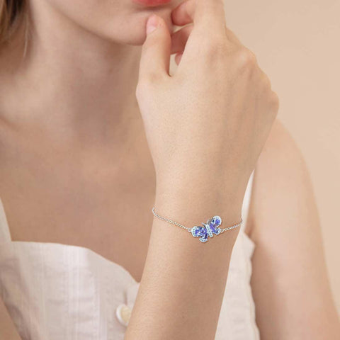 For Sale: June Birthstone Ring Alexandrite Braild Ring Color...